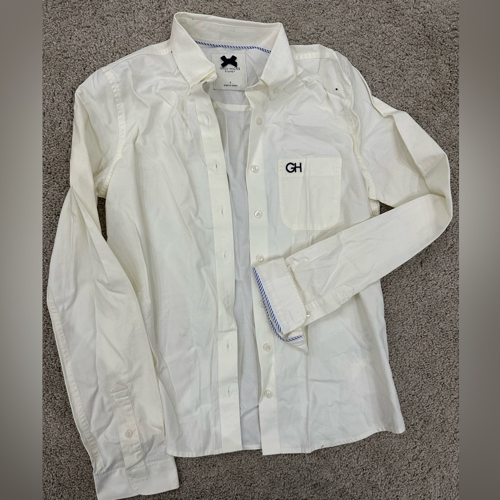Cream button down from GH